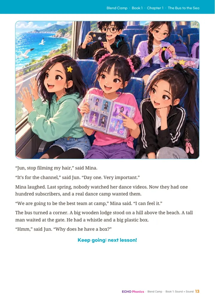 Blend Camp Book 1 이야기 쪽